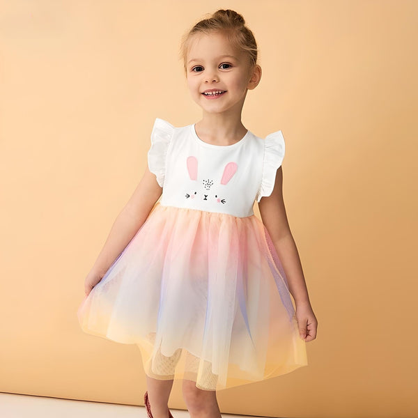 Toddlers & Kids Enchanted Bunny Dress - Yarafly