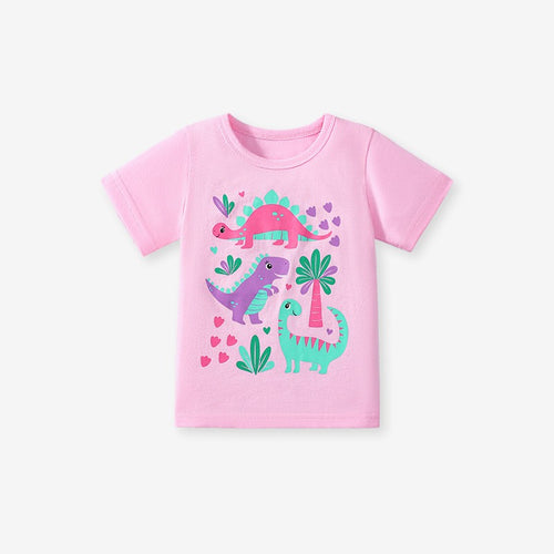 Toddler & Kids Dinosaur Graphic T-Shirt - Yarafly