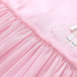 Toddlers & Kids Pink Tulle Dress - Yarafly