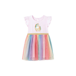 Toddlers & Kids Fantastical Unicorn Dress - Yarafly
