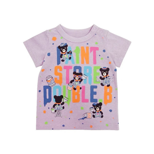 Boy and Girl Playful Paint Shop Bear T-Shirt for Baby, Toddler & Kids - Yarafly