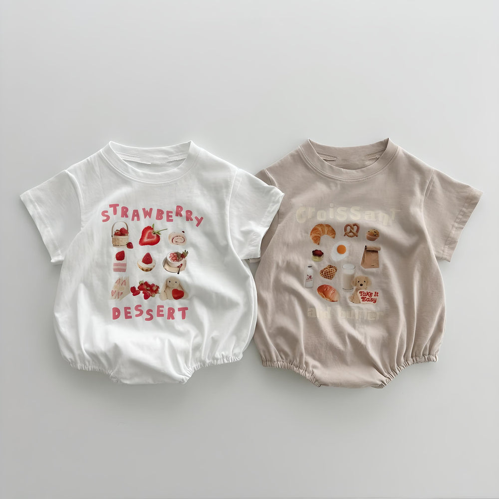 Baby & Toddler Pastry Delight Romper or T-Shirt - Yarafly