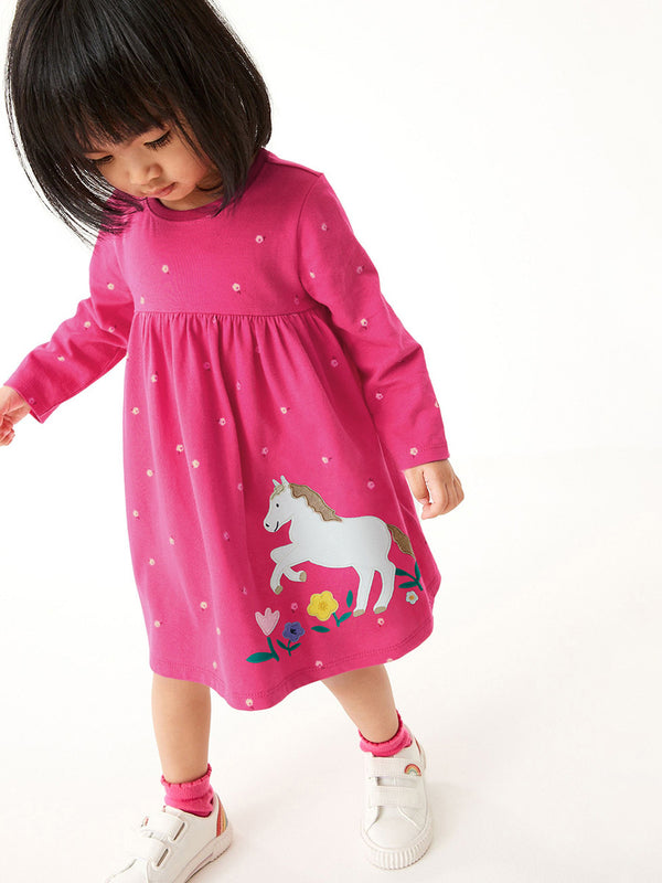 Toddlers & Kids Unicorn Dream Dress - Yarafly