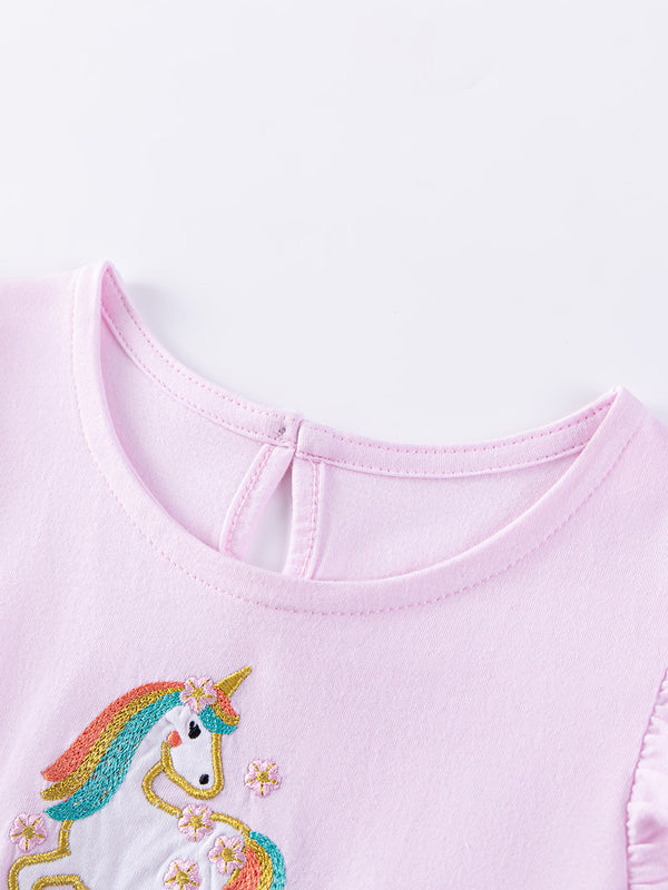Toddlers & Kids Fantastical Unicorn Dress - Yarafly