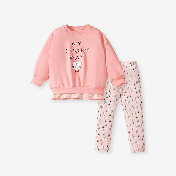 Toddlers & Kids "My Lucky Day" Outfit - Yarafly