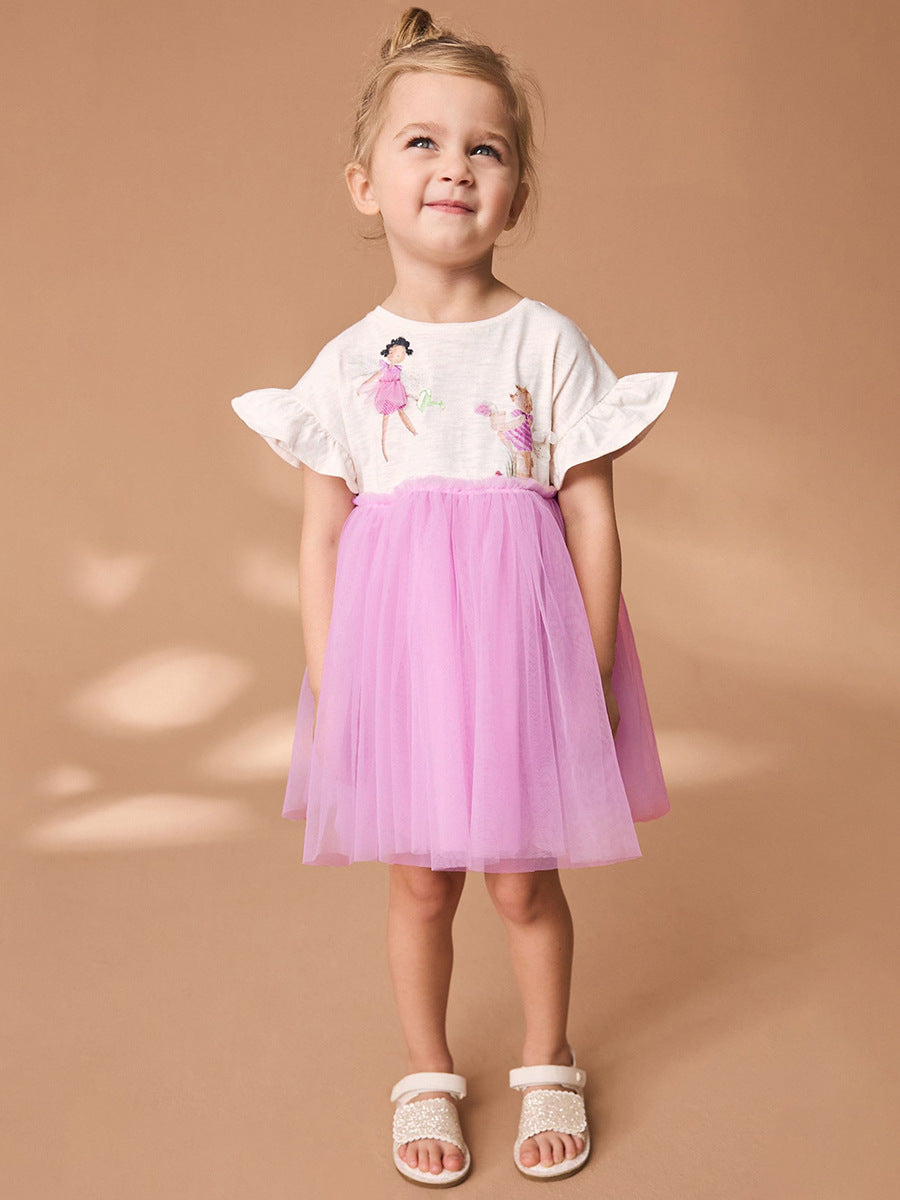 Toddler girl ballerina dream tulle dress Yarafly 2T-7T