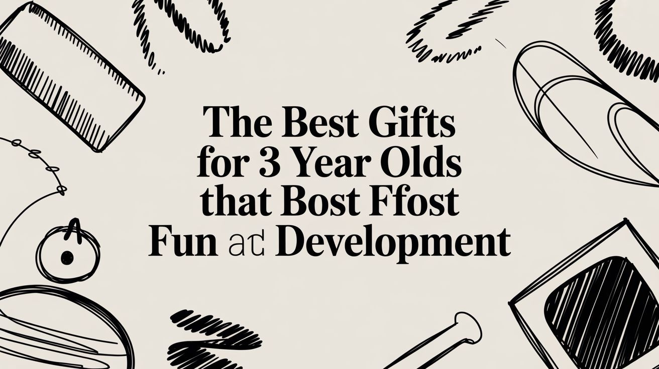 The Best Gifts for 3 Year Olds That Boost Fun and Development