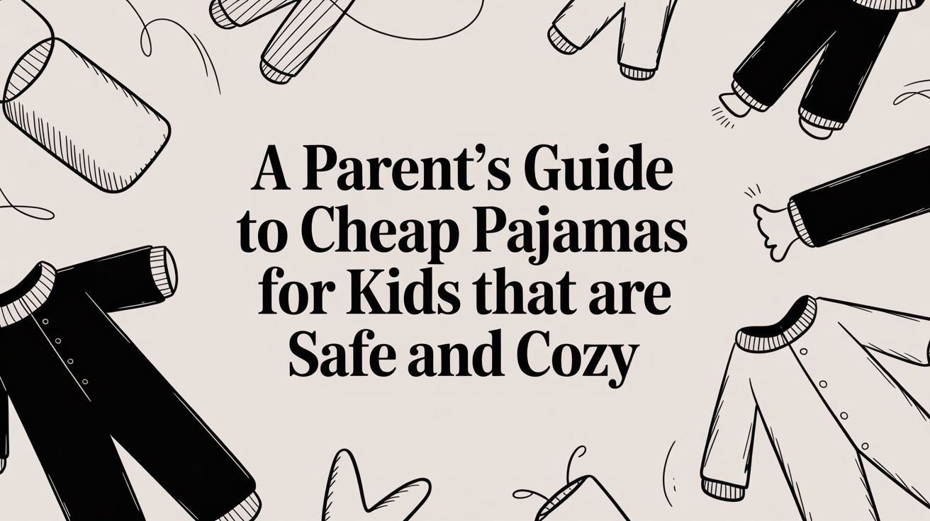 A Parent’s Guide to Cheap Pajamas for Kids That Are Safe and Cozy