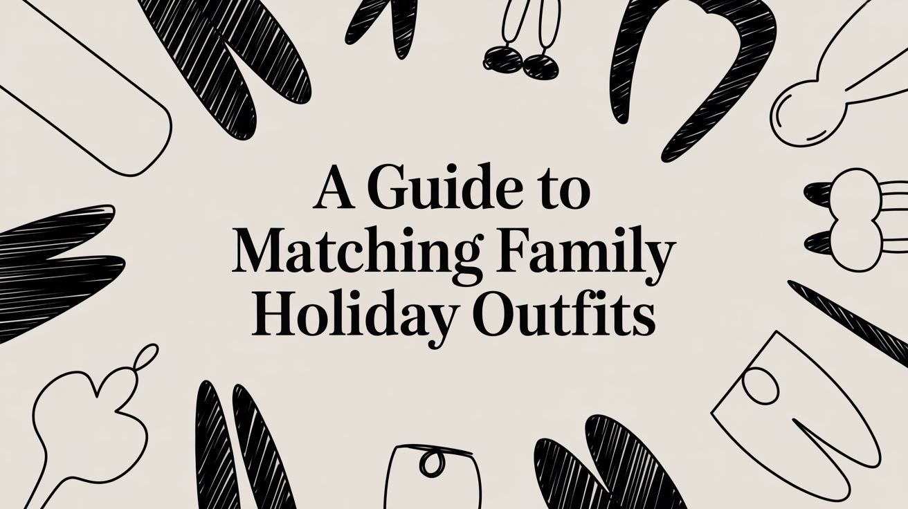 A Guide to Matching Family Holiday Outfits