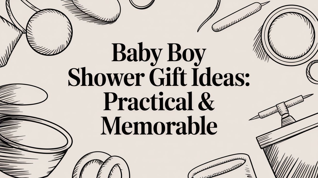 Baby Boy Shower Gift Ideas: Practical & Memorable