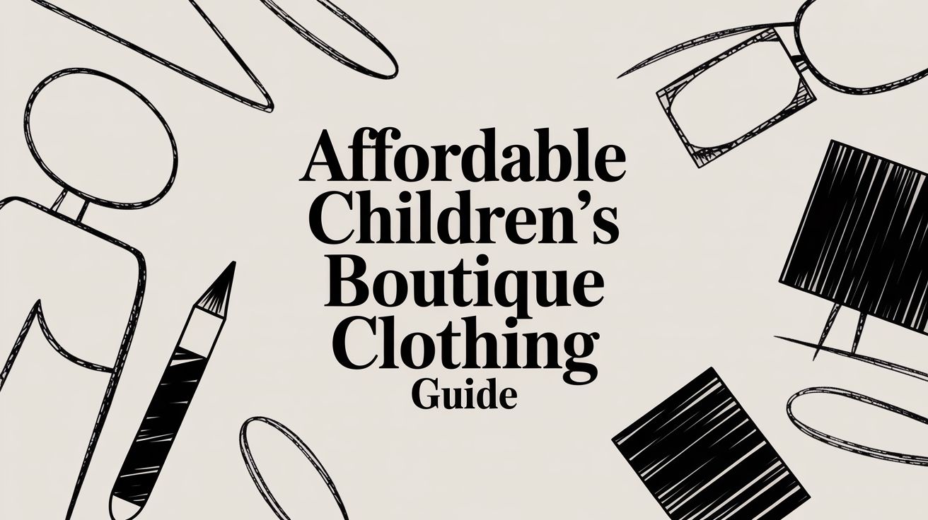 Affordable Children's Boutique Clothing Guide