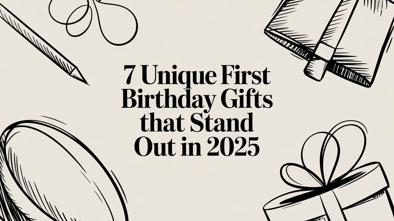 7 Unique First Birthday Gifts That Stand Out in 2025