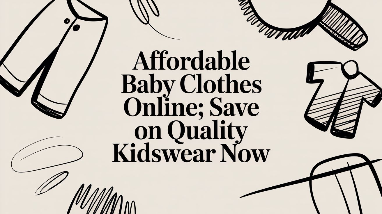 affordable baby clothes online: Save on quality kidswear now