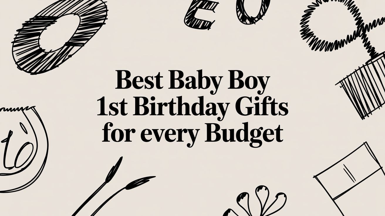 Best Baby Boy 1st Birthday Gifts For Every Budget