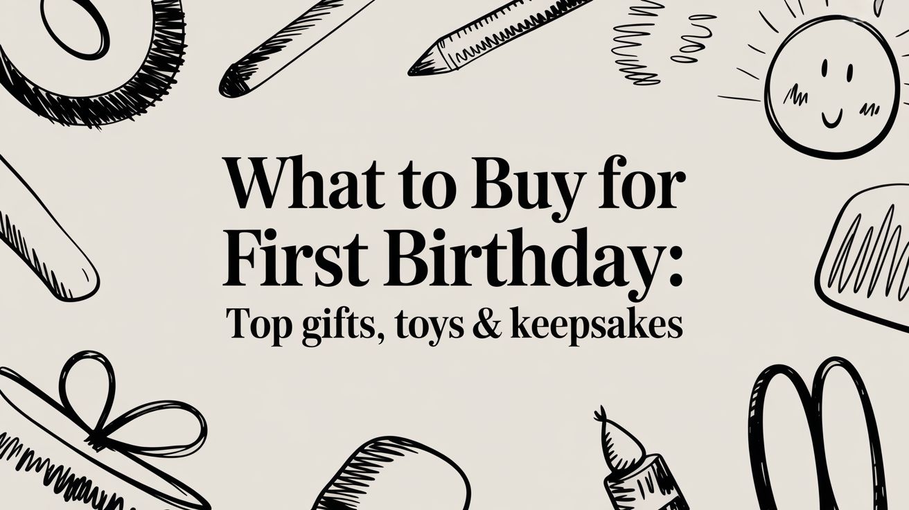 what to buy for first birthday: Top Gifts, Toys & Keepsakes