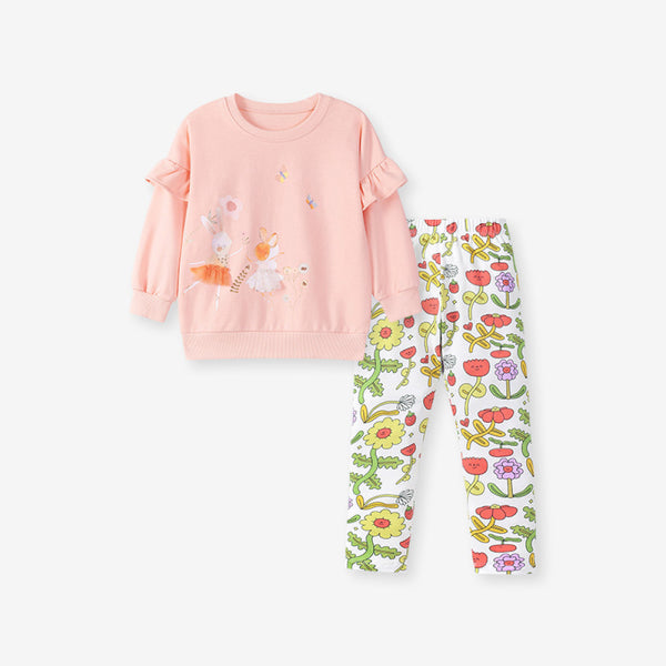 Little Maven Source Factory Children s Clothing Wholesale Autumn Cartoon Girls Suit European and American Style Children s Suit image 17