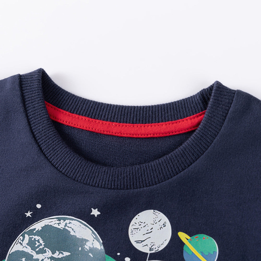 Kids Astronaut Space Sweatshirt