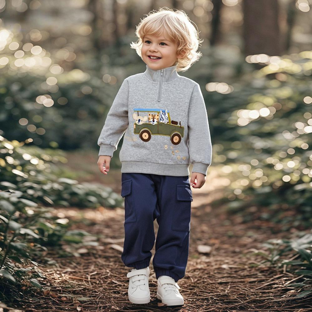 kids Safari Sweatshirt set