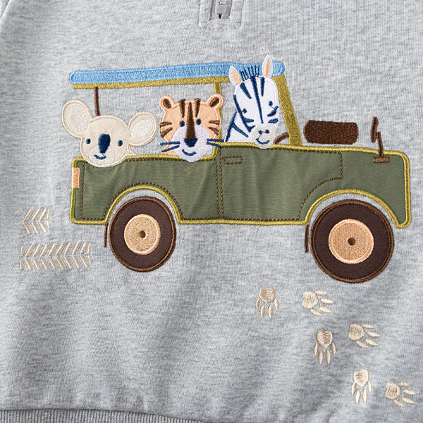 kids Safari Sweatshirt set