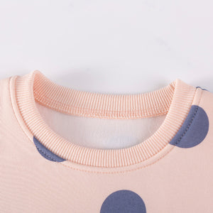 Cross border supply of girls suits wholesale new autumn styles for small and medium sized children s clothing European and American cute plush children s suits image 2