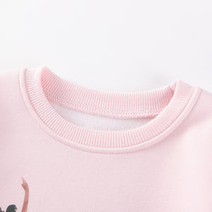 Little Maven source factory cross border girls suit wholesale autumn plus velvet cute children s two piece suit image 2