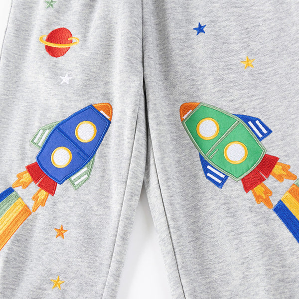 kids Rocket print Sweatshirt set