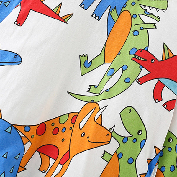 colourful dinosaur Pajama Set