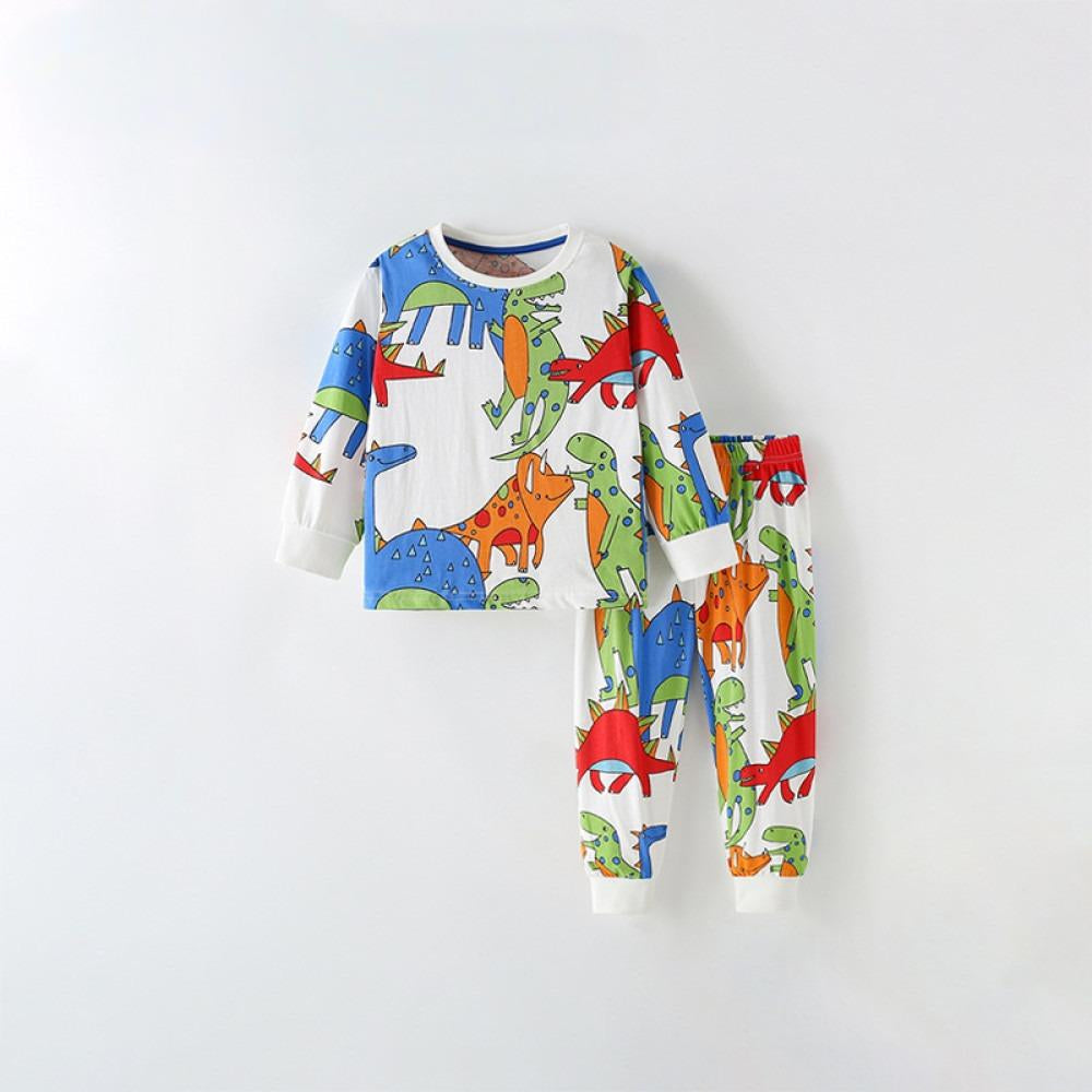 colourful dinosaur Pajama Set