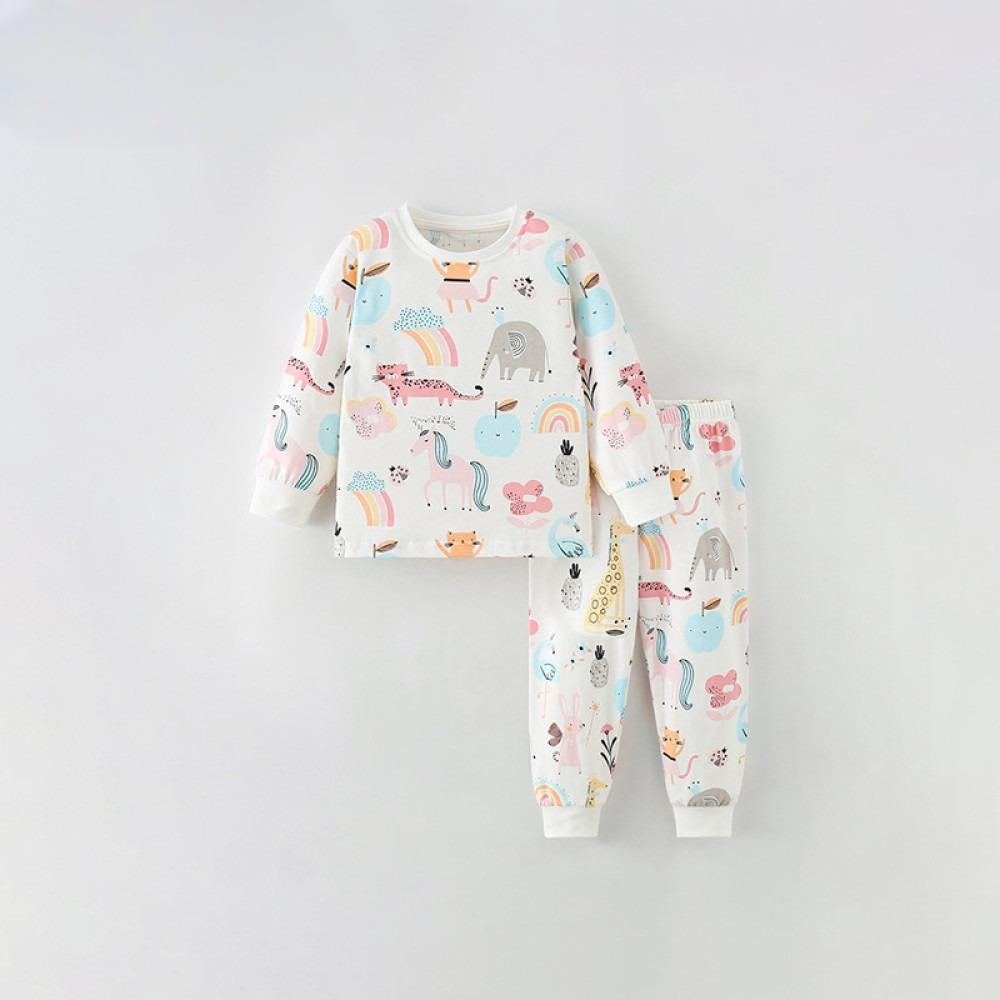kids Rainbow Pajama Set
