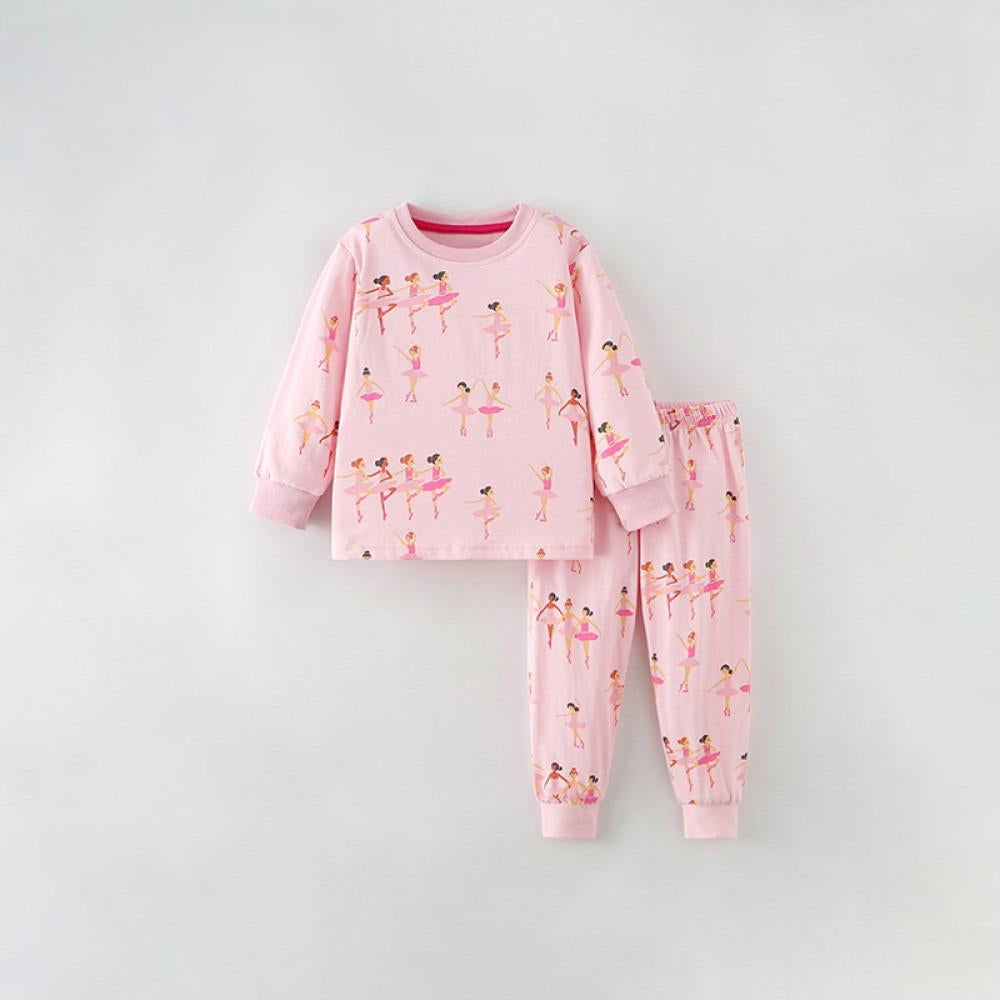 kids Ballerina Pink Pajama Set