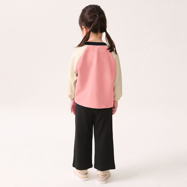 Little maven cross border European and American style girl suit cartoon cute children suit autumn baby children s clothing image 4