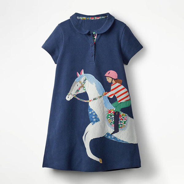 Kids & Toddlers Polo Horse Rider Dress
