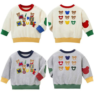 Boy and Girl Adorable Teddy Bear Sweatshirt for Baby, Toddler & Kids