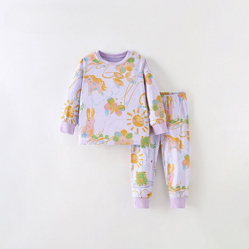 Toddlers & Kids Cheerful Day Pajama Set for Girls