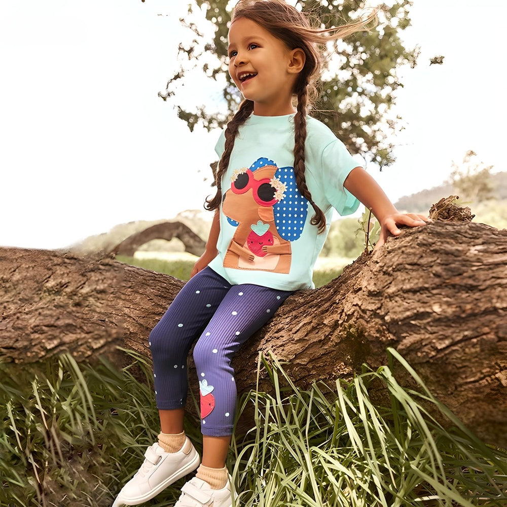 Toddlers & Kids Cool Pup Graphic Outfit
