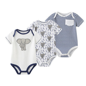 "Avery" Baby Bodysuit 3-Pack Set