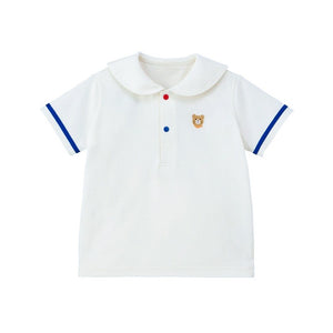 Stylish Polo Shirt with Fun Details for Baby, Toddler & Kids Boy