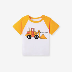 Toddlers & Kids Vehicle Raglan T-Shirt