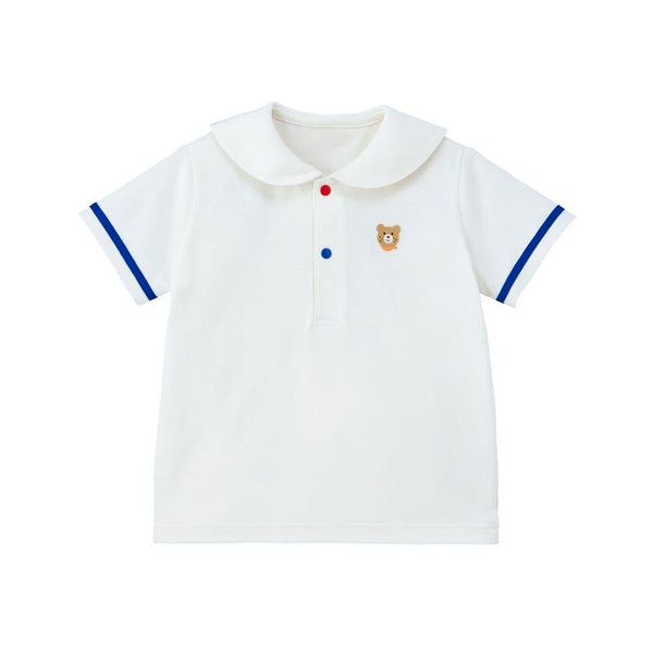 Stylish Polo Shirt with Fun Details for Baby, Toddler & Kids Boy