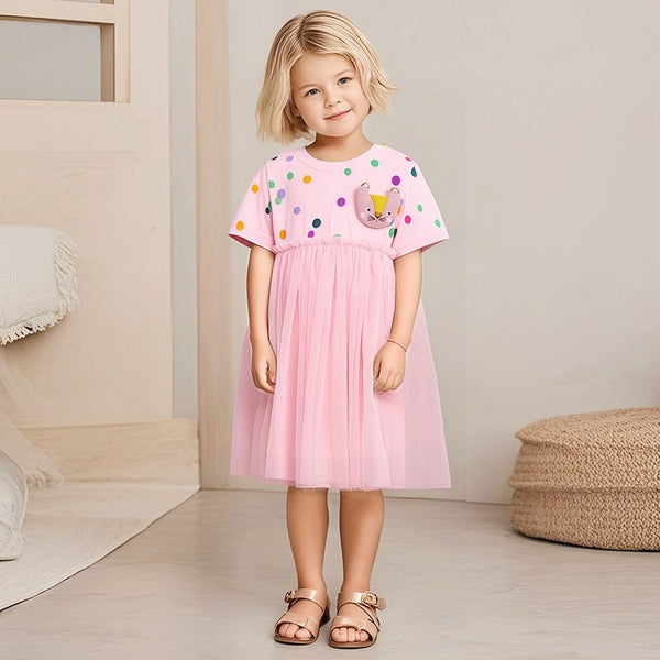 Toddlers & Kids Polka Dot Princess Dress