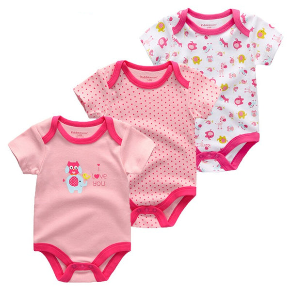 "Arabella" Baby Bodysuit 3-Pack Set