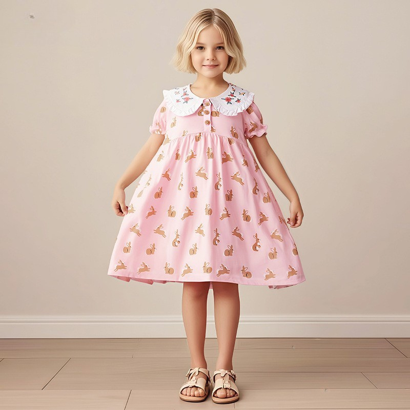Toddlers & Kids Storybook Bunnies Dress