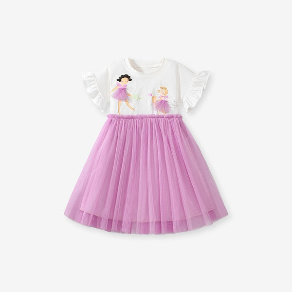 Toddler & Kids Ballerina Dream Tulle Dress for Girls