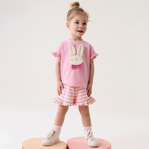 Toddler & Kids Bunny Ruffle Outfit