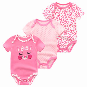 "Arabella" Baby Bodysuit 3-Pack Set