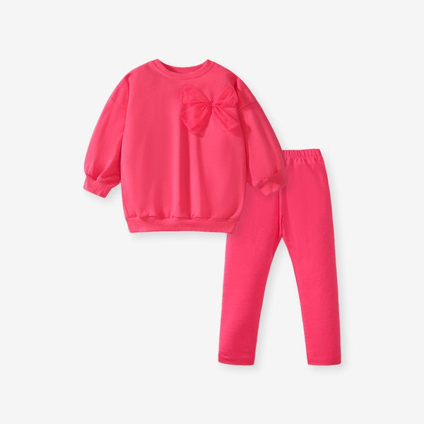 Toddlers & Kids Coral Pink Outfit