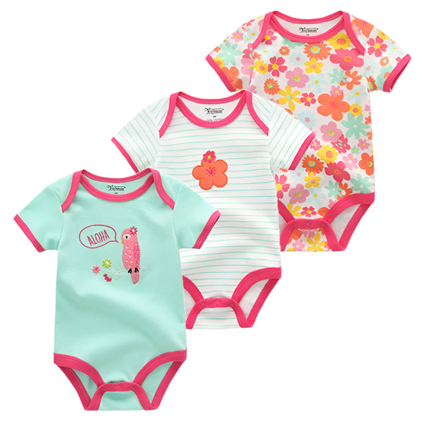"Arabella" Baby Bodysuit 3-Pack Set
