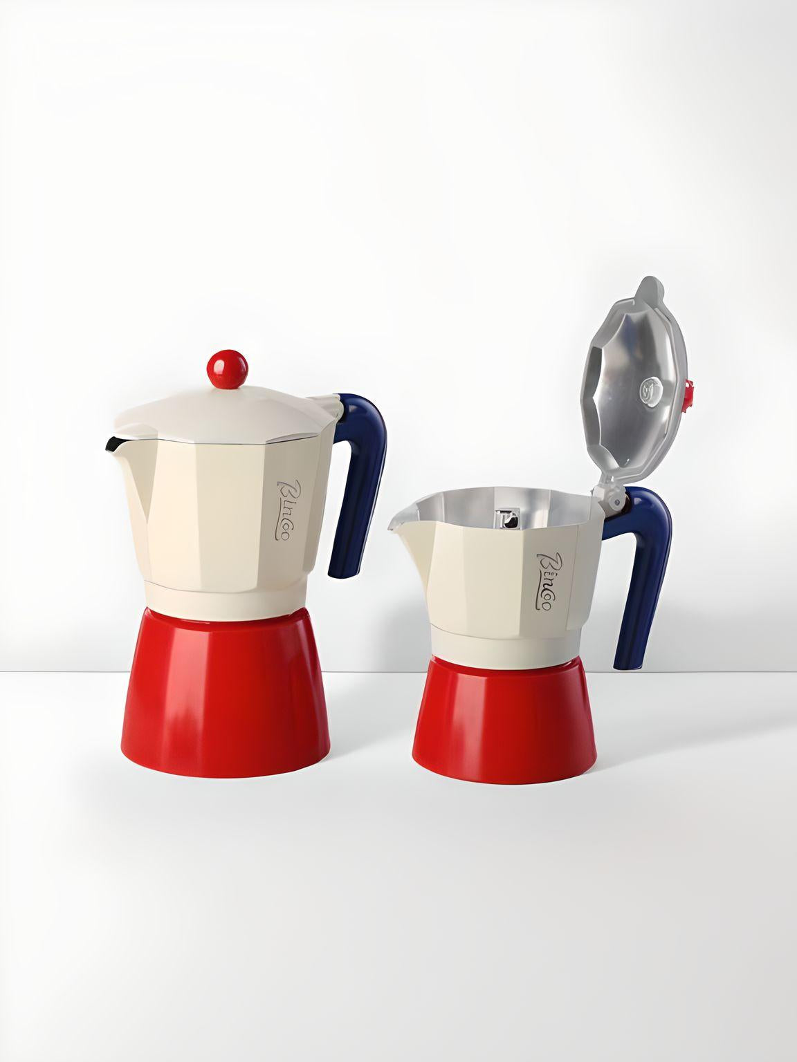 Classic Moka Pot Stovetop Espresso Maker - Retro-Modern Design - Yarafly