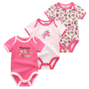 "Arabella" Baby Bodysuit 3-Pack Set