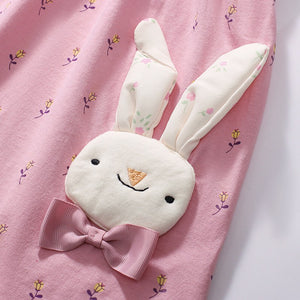 Toddler & Kids Cartoon Bunny Girl's Dress